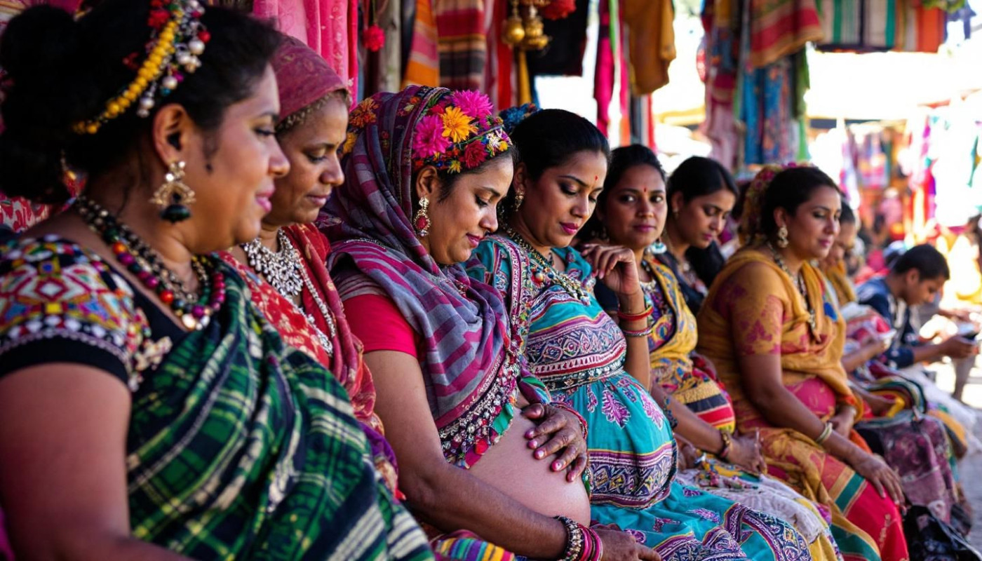 Exploration des traditions mondiales des bijoux pour futures mamans